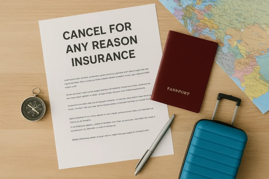 Cancel for Any Reason Insurance: Flexibility for Uncertain Plans